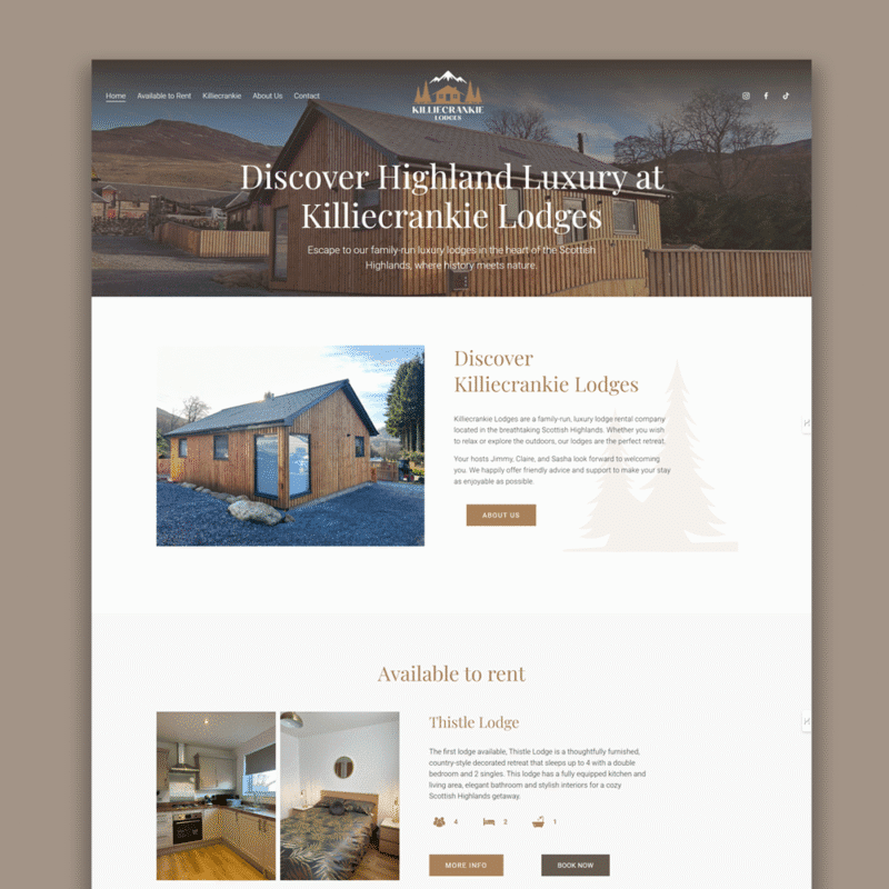 Killiecrankie Lodges