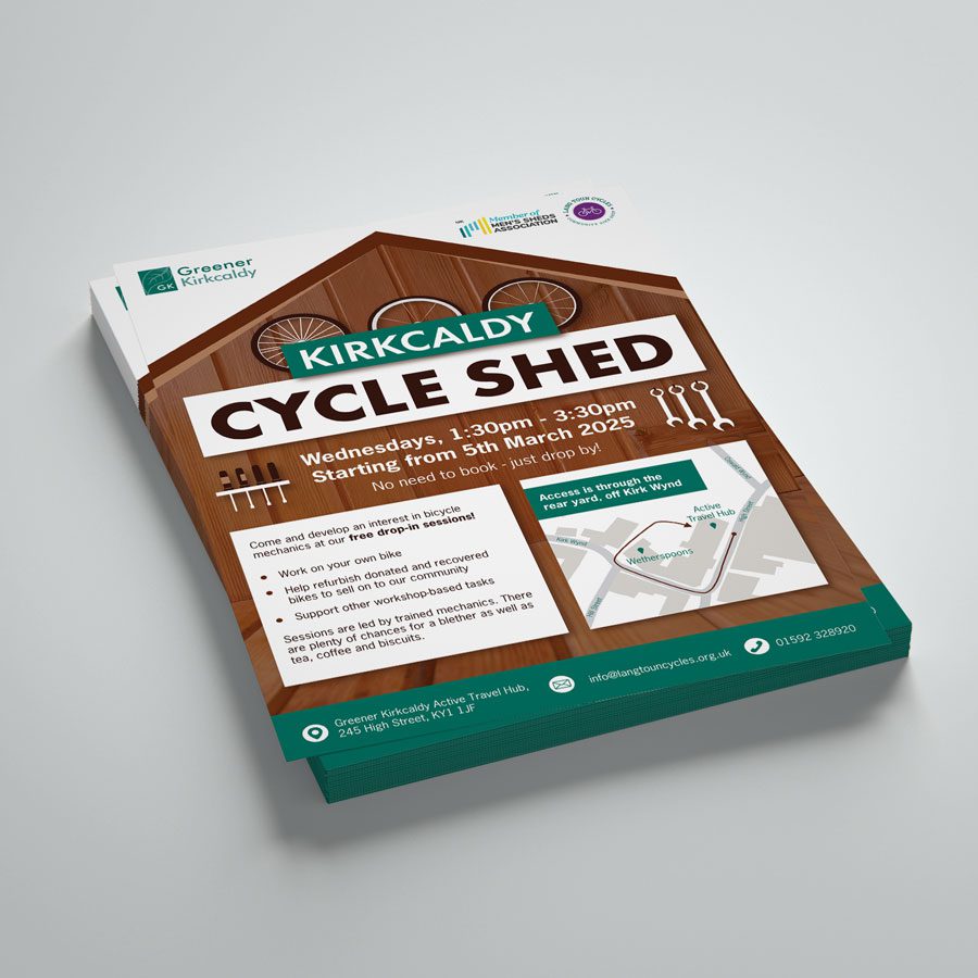 Kirkcaldy Cycle Shed Flyer