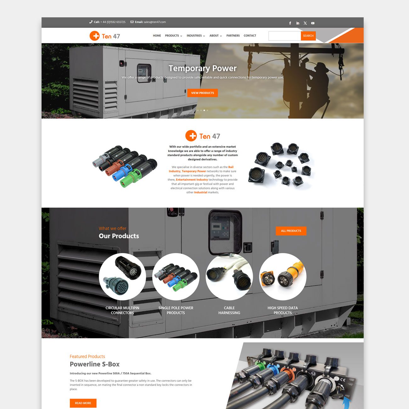Ten47 Website