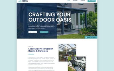New Website for Glass & Gardens