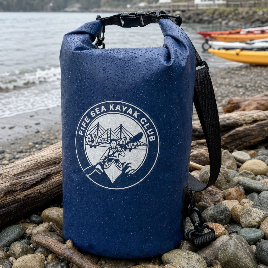 Fife Sea Kayak Club Single Colour Logo