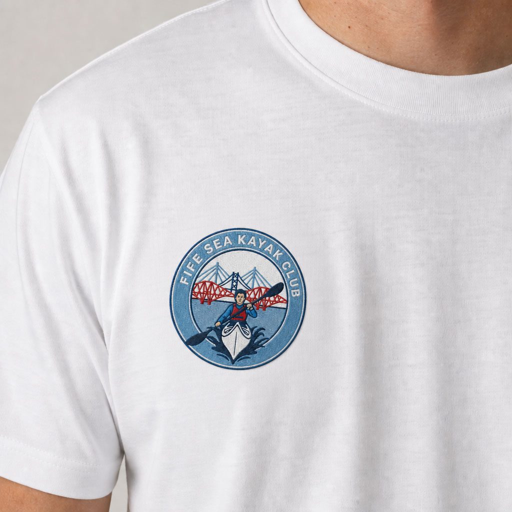 Fife Sea Kayak Logo Tshirt Design